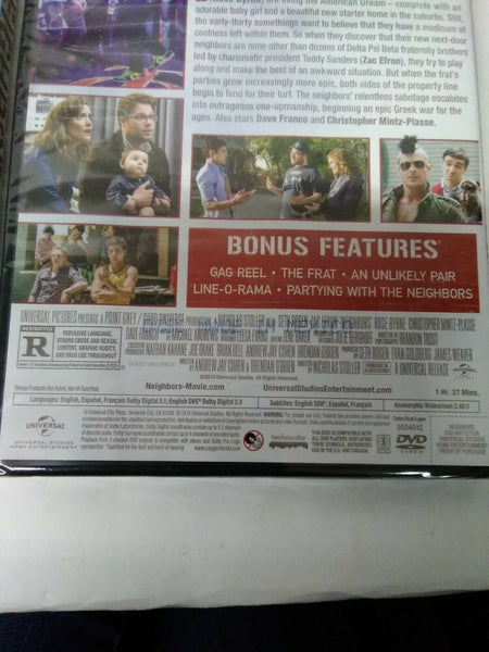 Bad Neighbors Factory Sealed DVD