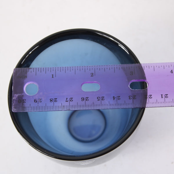 Orrenfors Sweden Glass Bowl Pastillo Steel Blue High Quality Crystal 3" Cup Bowl