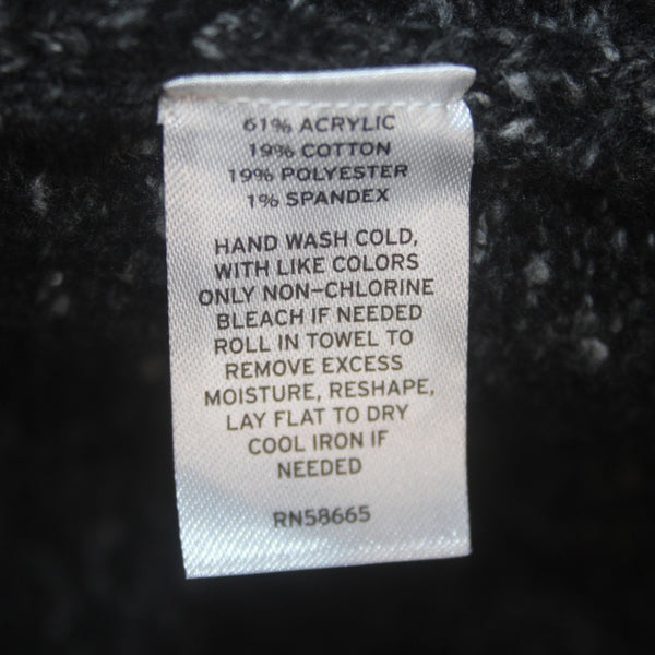 Treasure Bond Dress NEW $69 Sz S Black White V Neck Sweater Acrylic Cotton Dress