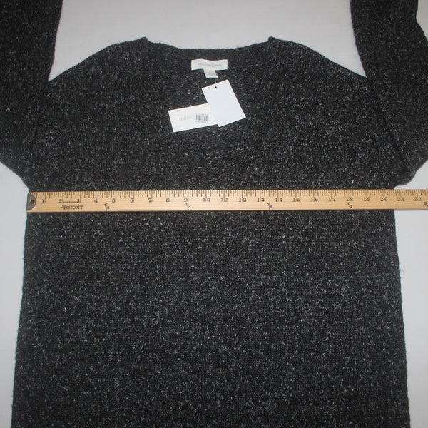 Treasure Bond Dress NEW $69 Sz S Black White V Neck Sweater Acrylic Cotton Dress
