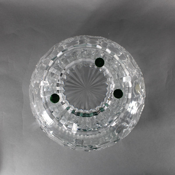 Brierly Bowl 8 x 7 Cut Crystal Footed Full Lead Hand Cut Bowl