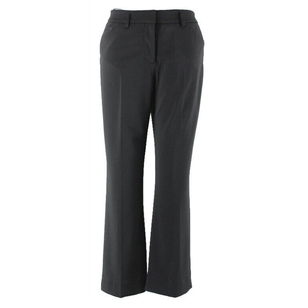 Bar III Sz 8 X 27 Black Clasp Closure Polyester Blend Dress Trouser Pant