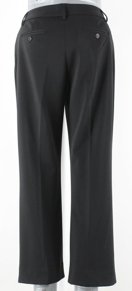 Bar III Sz 8 X 27 Black Clasp Closure Polyester Blend Dress Trouser Pant