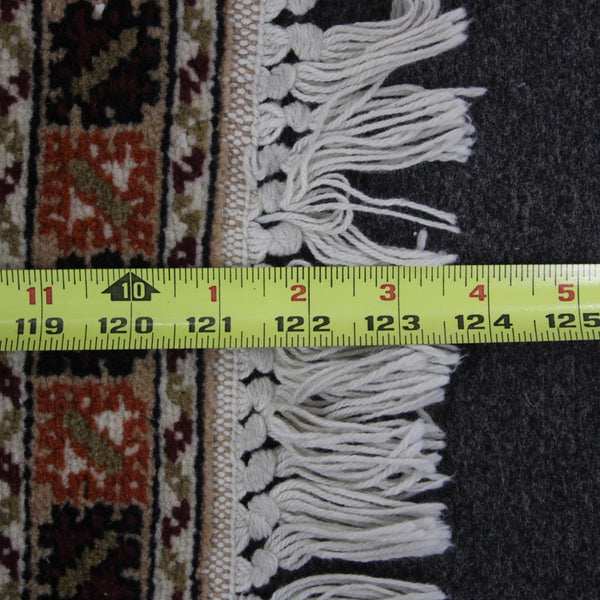 Turkish Rug 121" x 33.5" Orange Burgundy Multi Colored Hand Made Rug