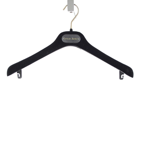 Giorgio Armani 15 x 1 Black Velour Hanger