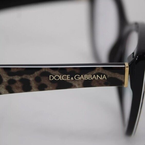 Dolce Gabbana DG3360 3163 52 18 145 Animal Print Eye Glass Frames W Box