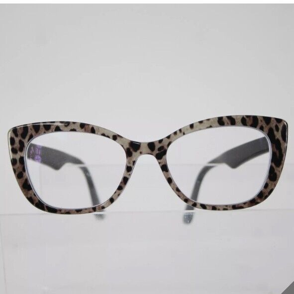 Dolce Gabbana DG3360 3163 52 18 145 Animal Print Eye Glass Frames W Box