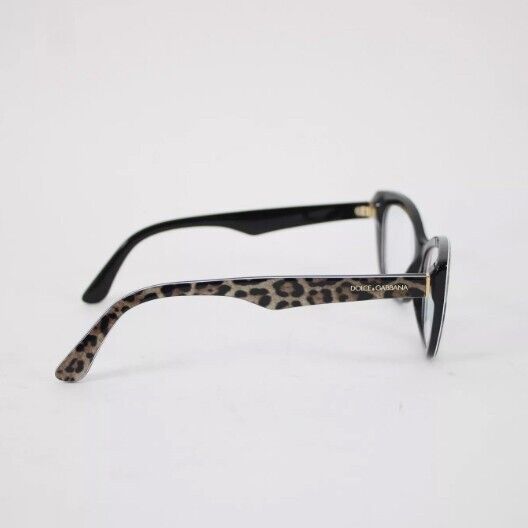 Dolce Gabbana DG3360 3163 52 18 145 Animal Print Eye Glass Frames W Box