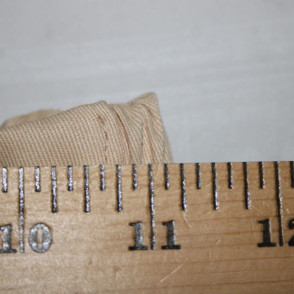 Varenne NEW Sz XS x 32 Tan Cargo Pockets Elastic Waist Lined No Fabric Pant