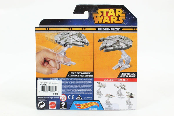 Hot Wheels Star Wars Millennium Falcon Includes Flight Navigater Collectible