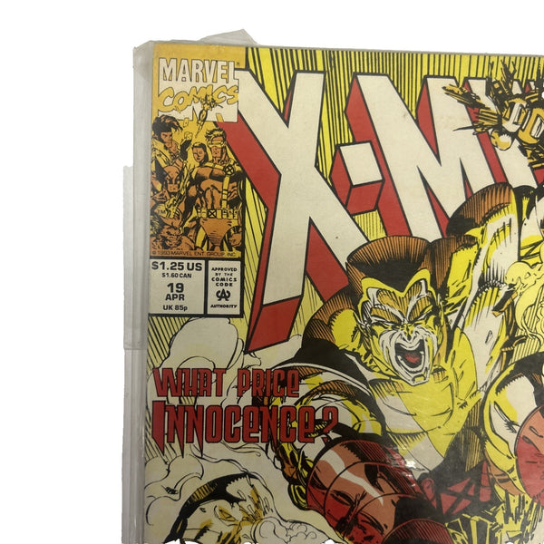 Marvel Comics Comic Book X Men What Price Is Innocence #19 April Comic Book