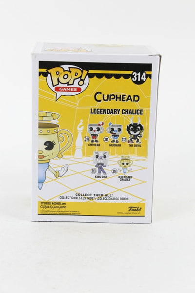 Funko POP Games 2018 Cuphead # 314 Legendary Chalice Vinyl Figure