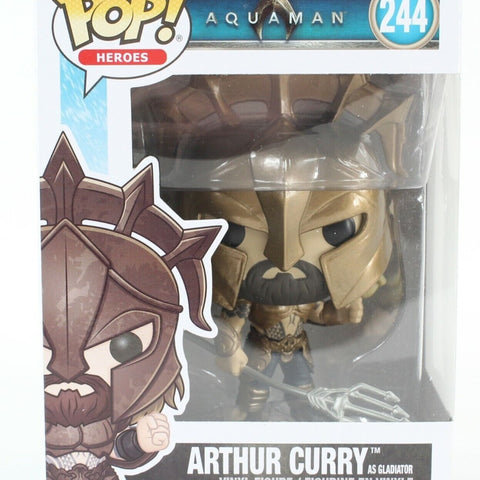 Funko POP Heroes Aquaman Arthur Curry As Gladiator #244 Vinyl Figure