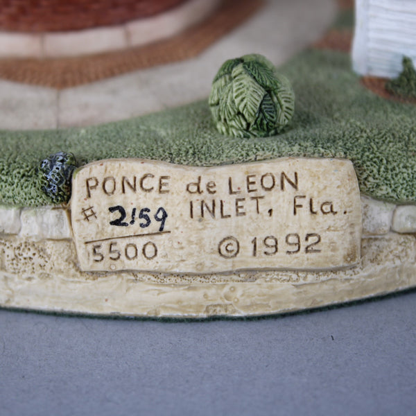 Harbour Lights Lighthouse 1993 #132 Florida Ponce De Leon Lighthouse