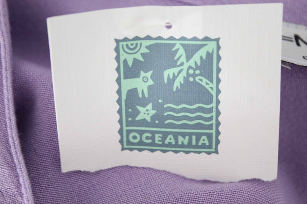 Nomad NEW Sz 45 Lavender Ruffled Flutter Sleeves Cotton Blend Light Jacket