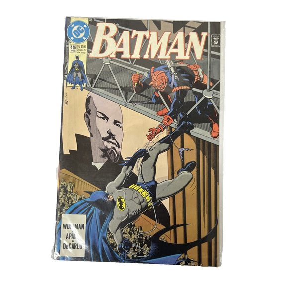 Dc Comics Comic Book Batman # 446 April 1990 Wolfman Aparo Decarlo Comic Book