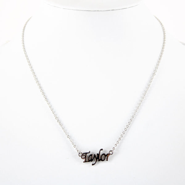 TAYLOR NEW Silvertone Rhinestone Accent 14.5" w 4.5" Multi Ring Ext Necklace