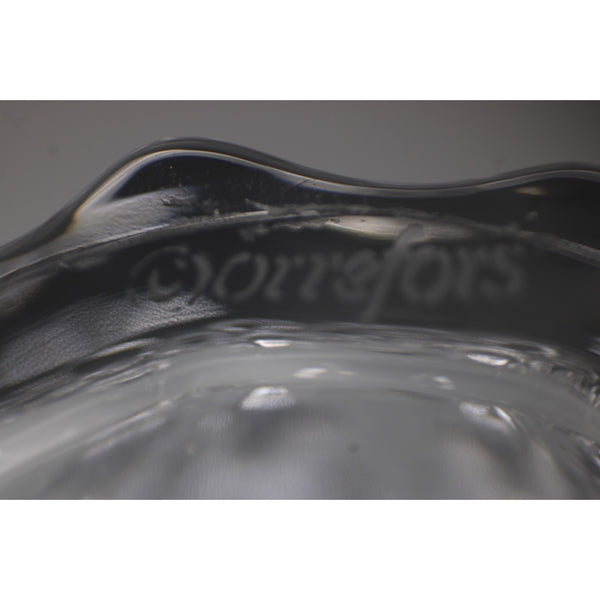 Orrefors Bowl Clear Crystal Northern Lights Skalbowl 3" Bowl