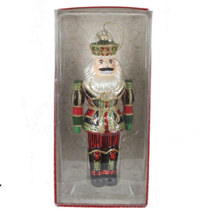 Fitz Floyd NEW Baronial 8" Nutcracker 19/1591 Holiday Christmas Tree Ornament