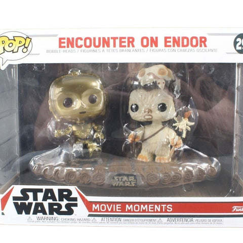 Funko POP Encounter On Endor #294 Star Wars Movie Moment Bobble Heads