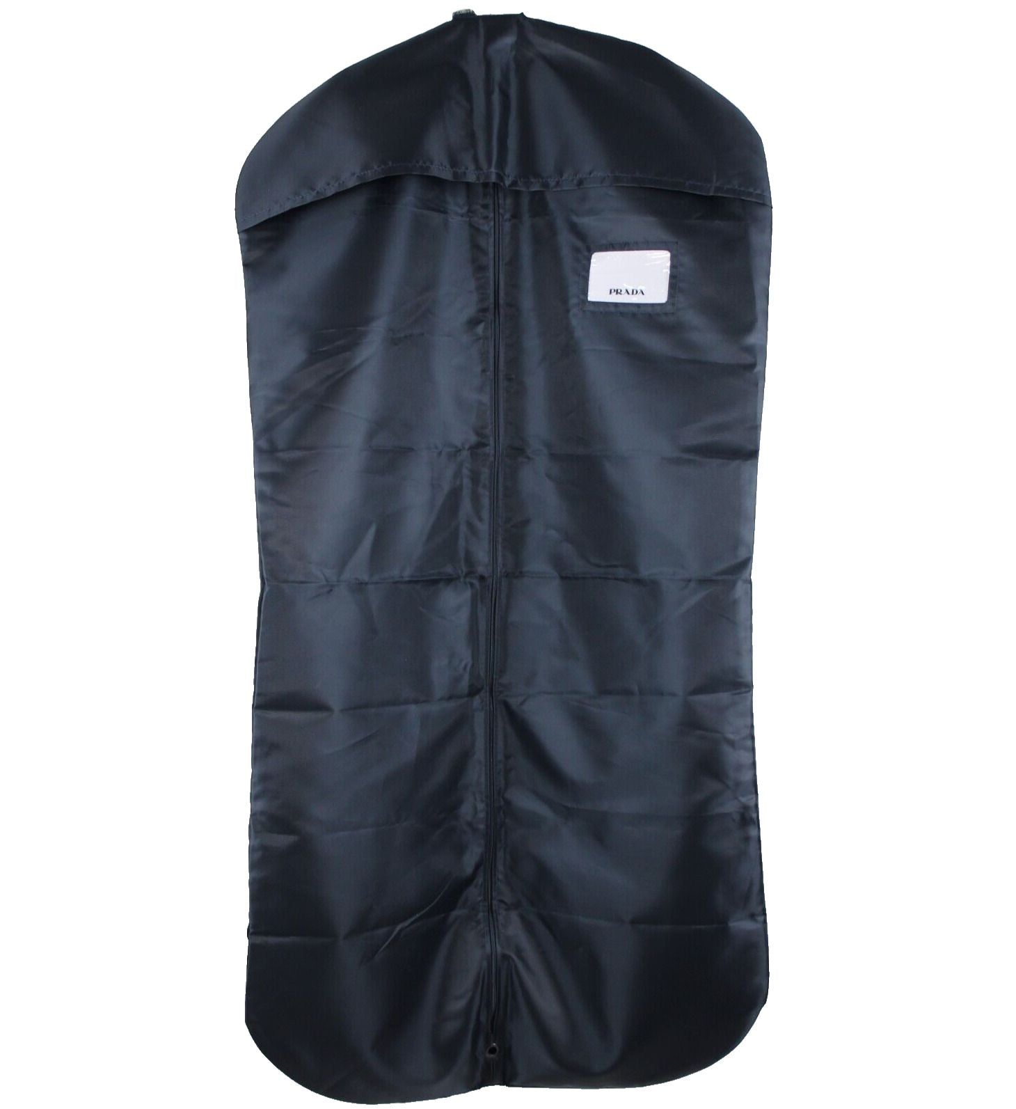 Prada Navy Blue 47 x 25 Zip Garment Travel Bag