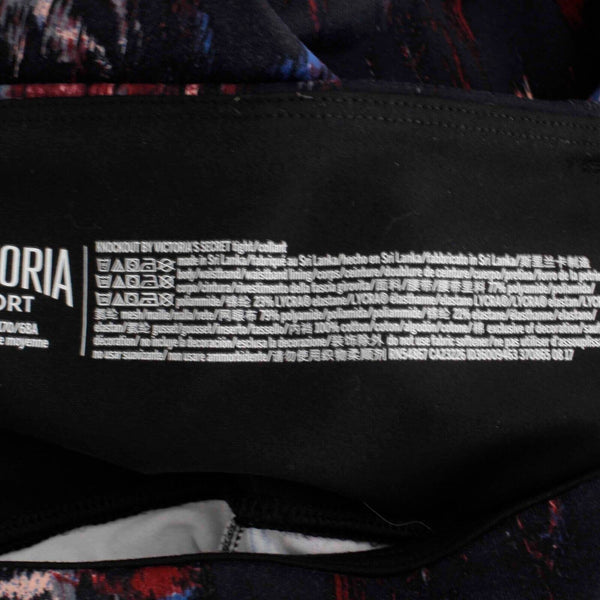 Victoria Sport Sz SP X 28 Black Multi Sheer Mesh Inserts Polyamide Aw Legging