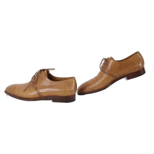 StefanoBi Shoes Sz 12 Brown Lace Up Oxford Leather Dress Shoes