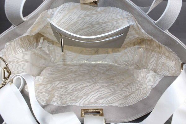 Rosi Pope 21-26 x 13 x 7 Taupe Multi 4 Accessories Faux Leather Diaper Bag