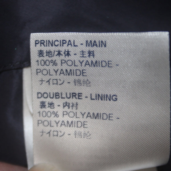 Louis Vuitton Jacket TC 1256420 Sz 48 Navy Blue Reversible Logo 100% Polyamide
