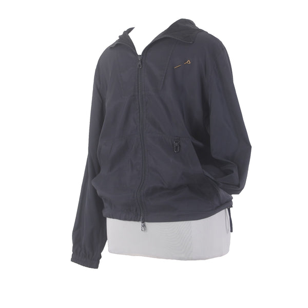 Louis Vuitton Jacket TC 1256420 Sz 48 Navy Blue Reversible Logo 100% Polyamide