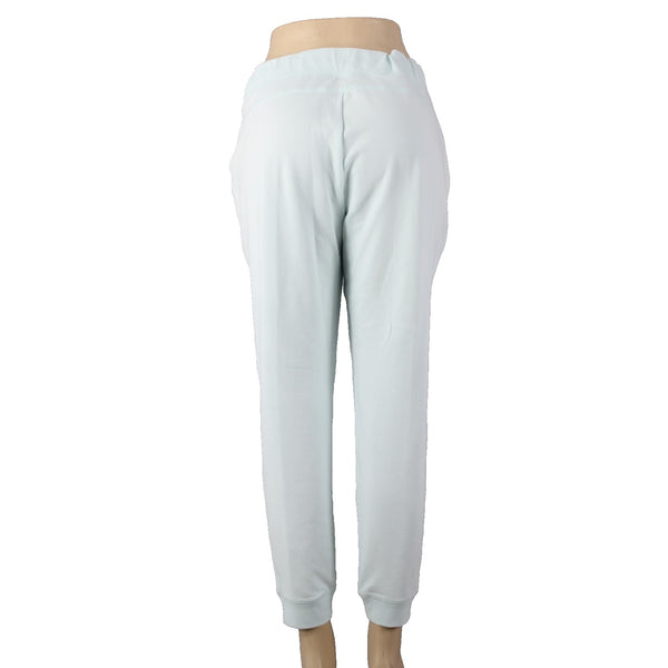 New York And Company AW Pant NEW $45 Sz M x 29 Aqua Blue Pockets Zip Cotton Poly