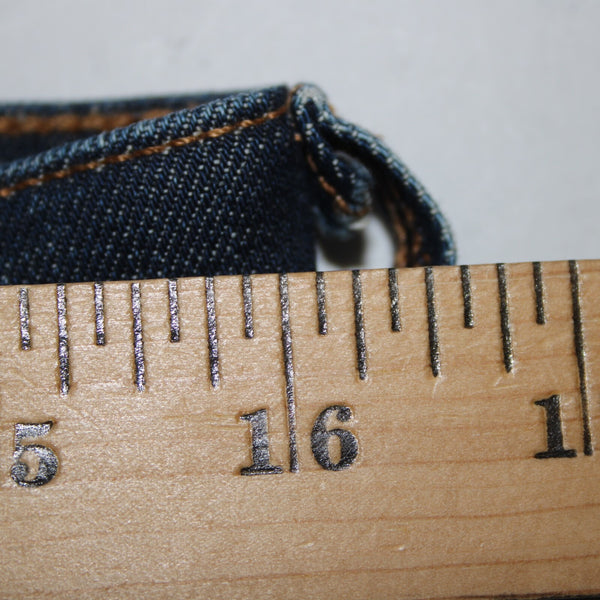 Rag Bone The Dre Sz 27 x 30 Blue Denim Straight Cotton Polyurethane Jeans