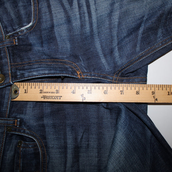 Rag Bone The Dre Sz 27 x 30 Blue Denim Straight Cotton Polyurethane Jeans