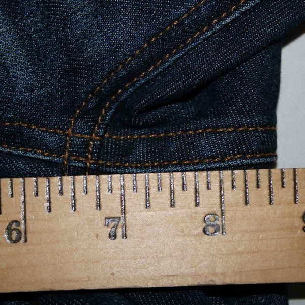 Rag Bone The Dre Sz 27 x 30 Blue Denim Straight Cotton Polyurethane Jeans