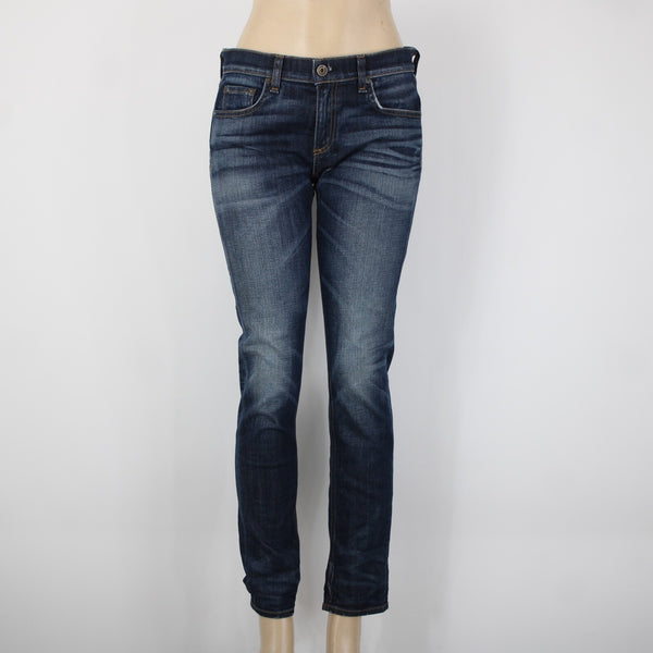 Rag Bone The Dre Sz 27 x 30 Blue Denim Straight Cotton Polyurethane Jeans
