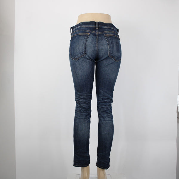 Rag Bone The Dre Sz 27 x 30 Blue Denim Straight Cotton Polyurethane Jeans
