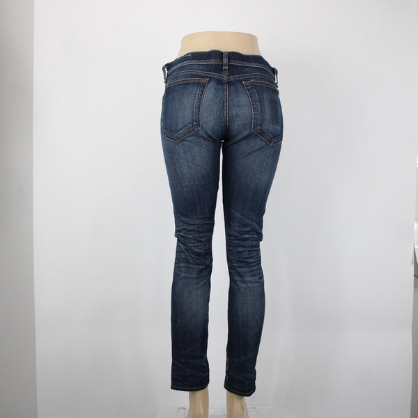 Rag Bone The Dre Sz 27 x 30 Blue Denim Straight Cotton Polyurethane Jeans