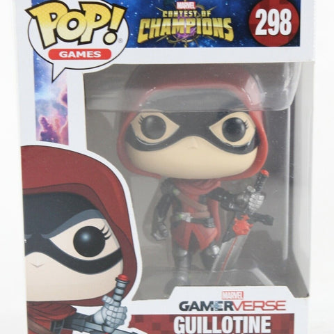 Funko POP Games  Contest Of Champions Guillotine #298 Bobble Head Collectible