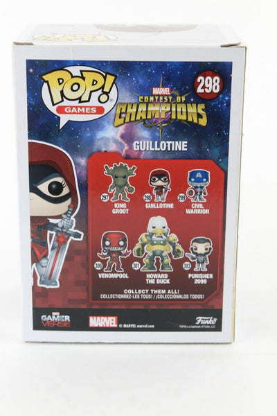 Funko POP Games  Contest Of Champions Guillotine #298 Bobble Head Collectible