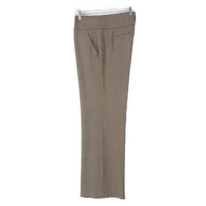 Chenault Sz 10 x 34 Brown Poly Rayon Spandex Acetate Lining Trouser Pant