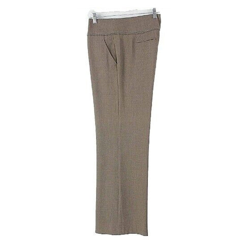 Chenault Sz 10 x 34 Brown Poly Rayon Spandex Acetate Lining Trouser Pant