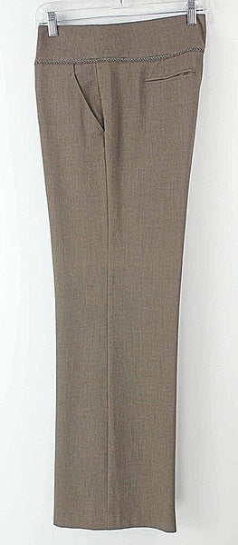 Chenault Sz 10 x 34 Brown Poly Rayon Spandex Acetate Lining Trouser Pant