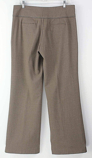 Chenault Sz 10 x 34 Brown Poly Rayon Spandex Acetate Lining Trouser Pant