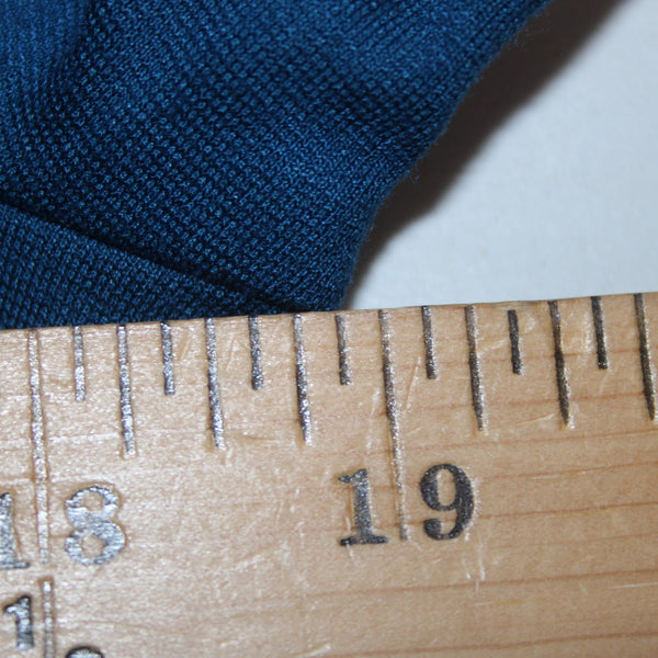 J Jill Dress NEW Sz M Prusianblu Blue Round Neck Pockets Midi Viscose Rayon