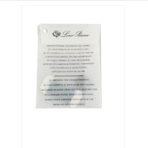 Loro Piana Black Cashmere Button New Albatross Sz 56 Repair Kit #5
