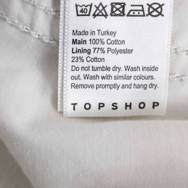 Topshop Sz 4 x 29 Purple Multi Camo Elastic Cuff Pockets Cotton Cargo Pant