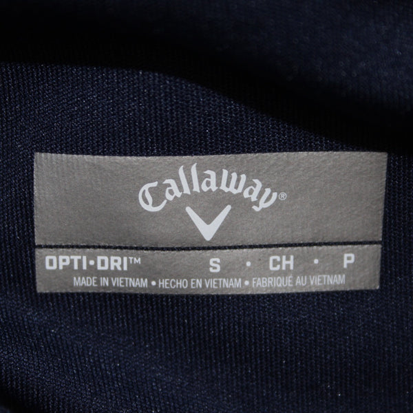 Callaway AW Skort Opti Dri Sz S Pink Navy White Elastic Waist Pull On 100% Poly