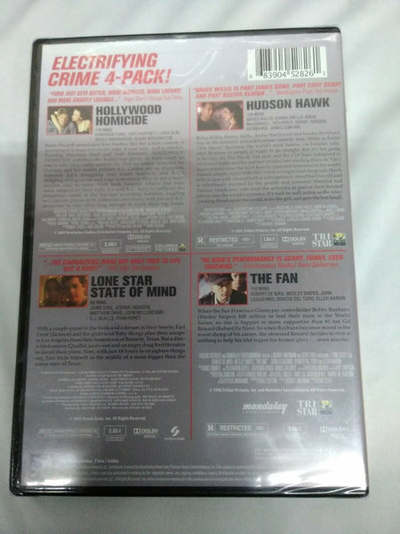 NEW Hollywood Homicide Hudson Hawk Lone Star State of Mind The Fan