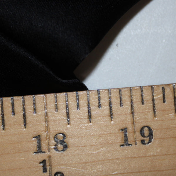 St John Top Sz S Oversize Black Satin Black Pailettes Triacetate Polyester Top