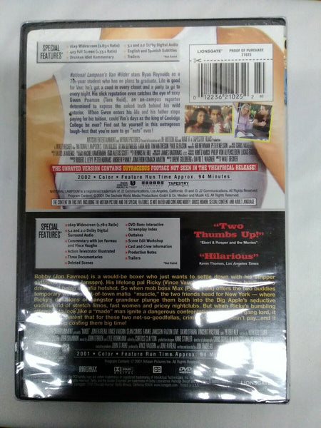 Double Feature NEW Van Wilder & Made Factory Sealed DVD